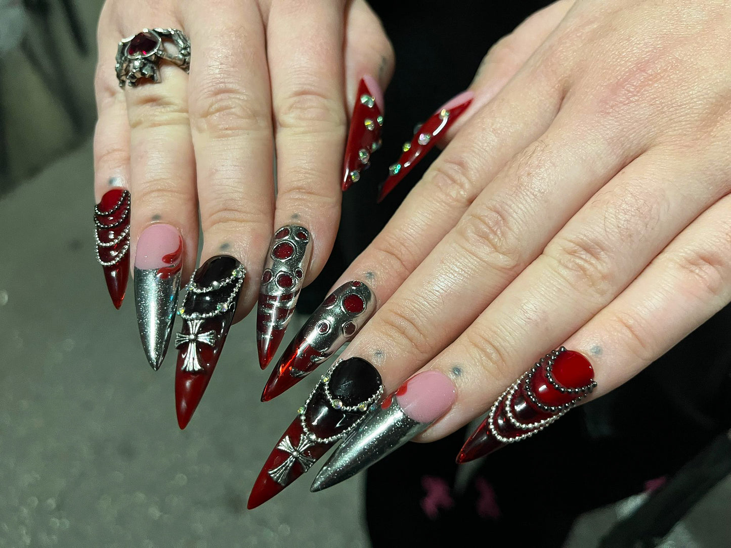 Heavy metal nails