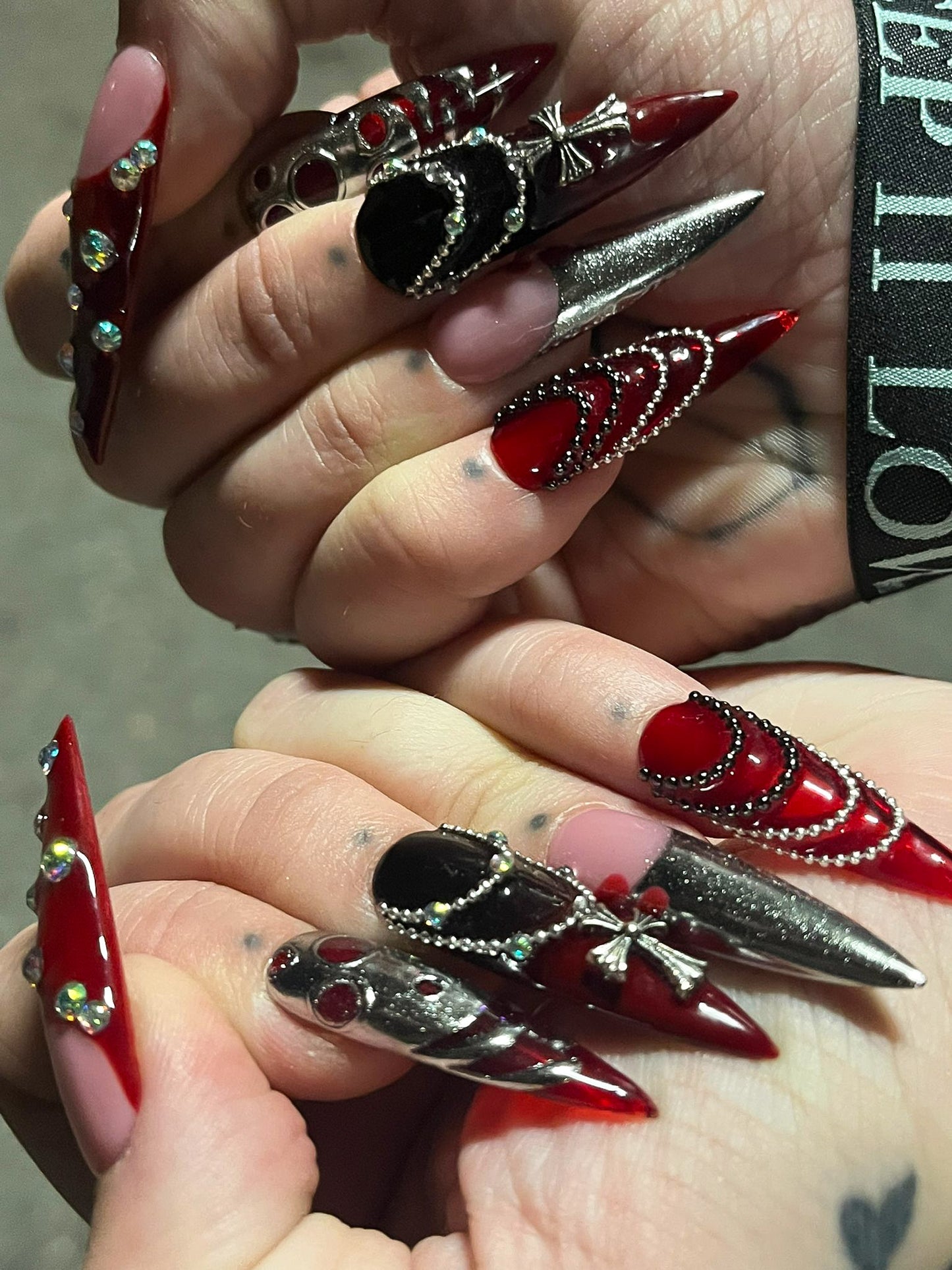 Heavy metal nails