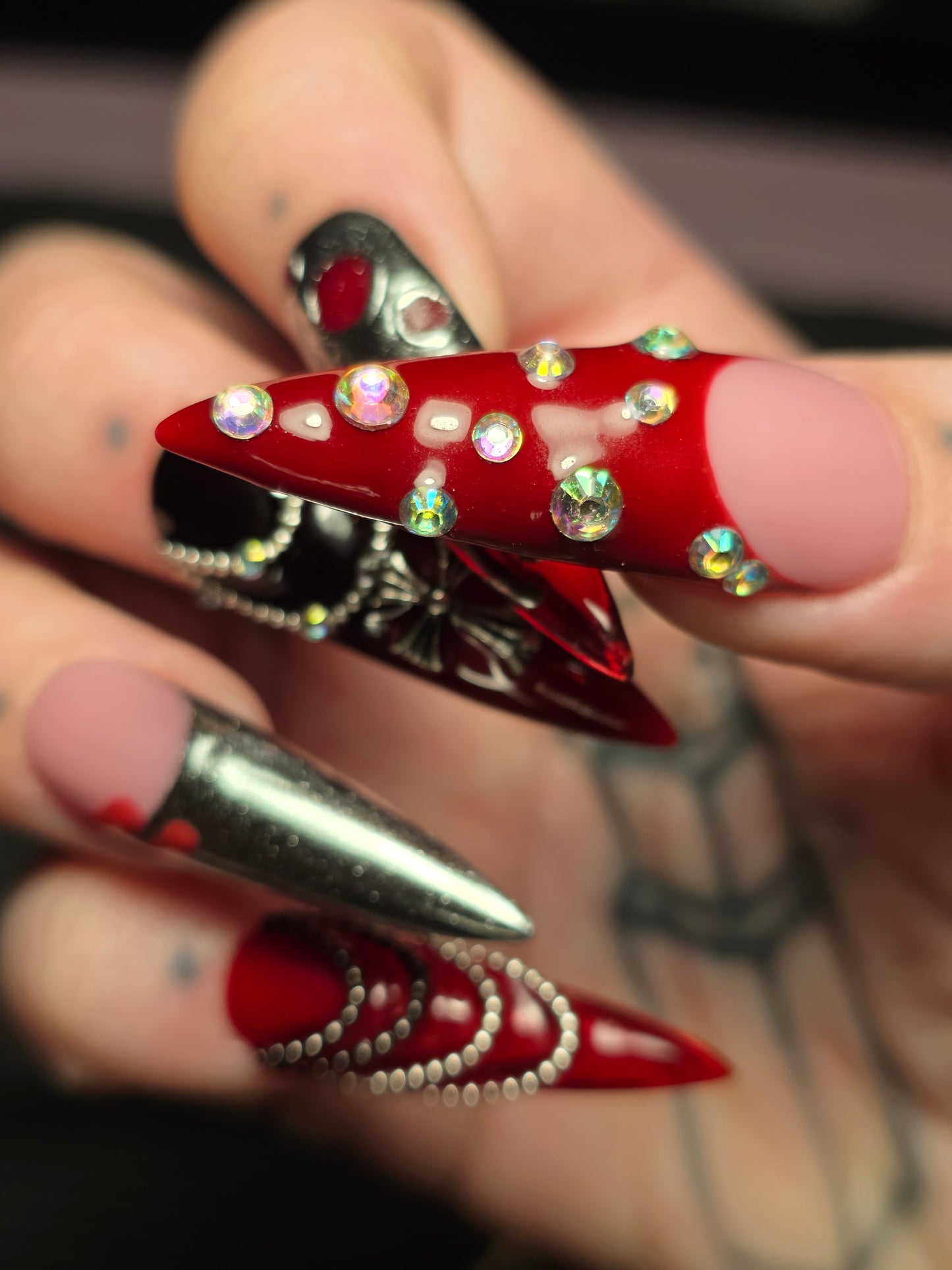 Heavy metal nails