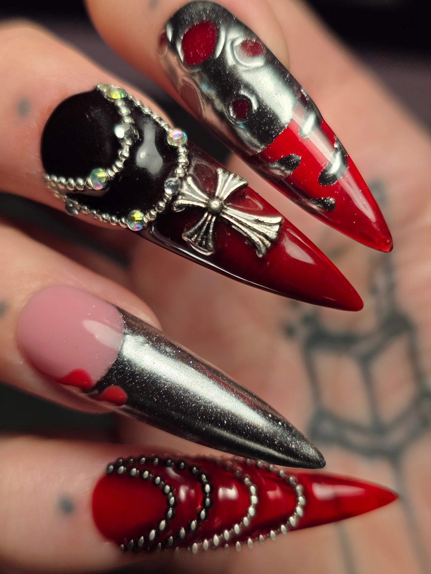 Heavy metal nails